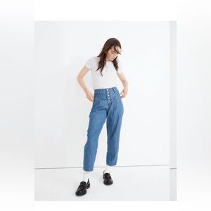 Madewell Tapered Yoke Jeans